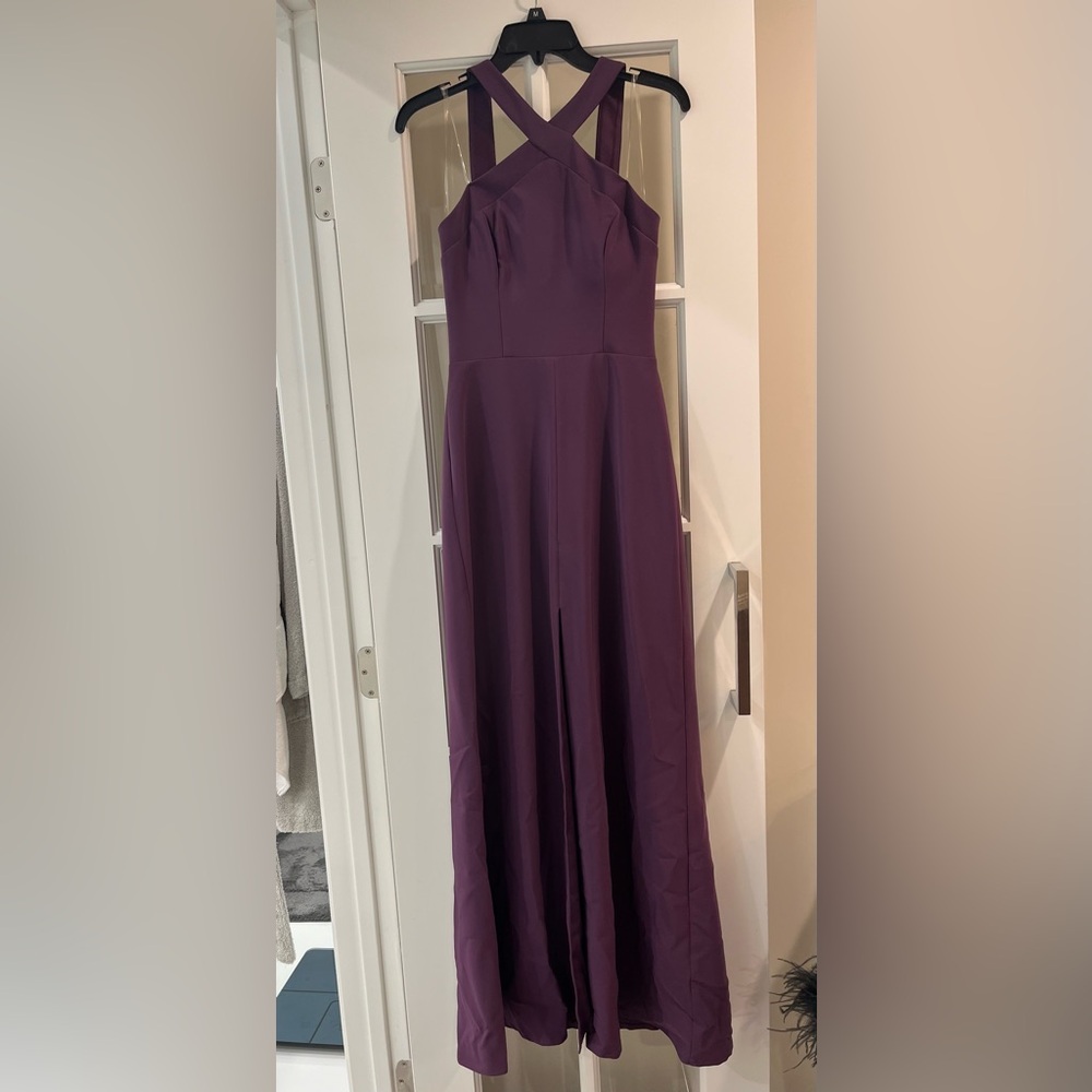 Trixxi women’s purple maxi dress size small